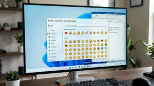 Windows Emoji Keyboard