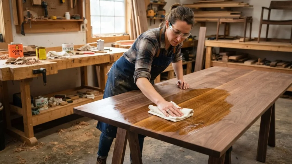 Applying the Finish