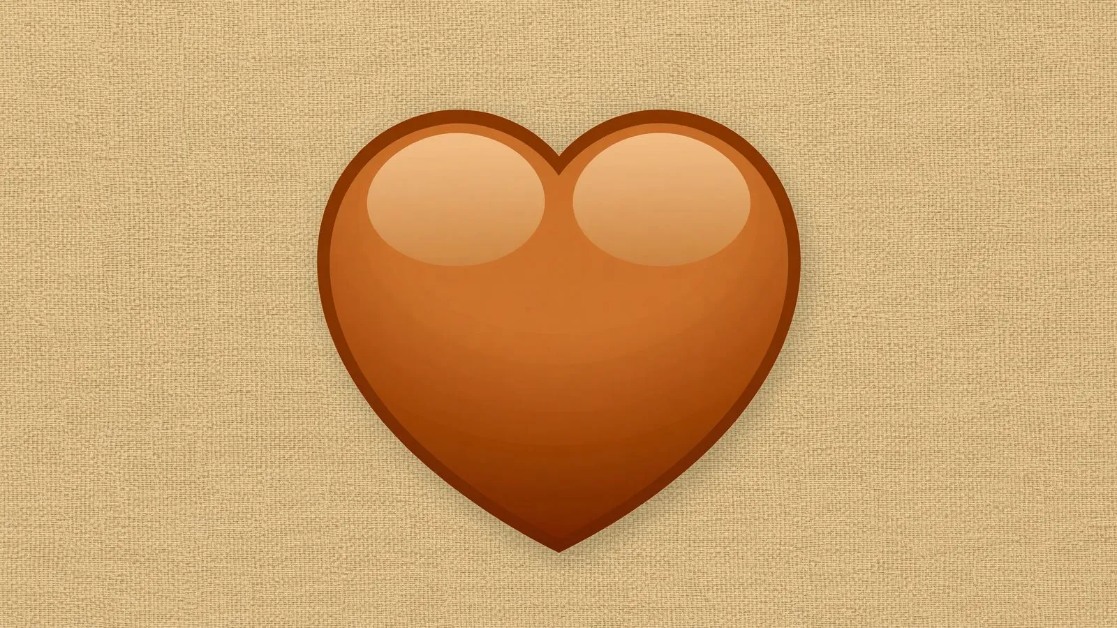 Brown Heart Emoji Mean