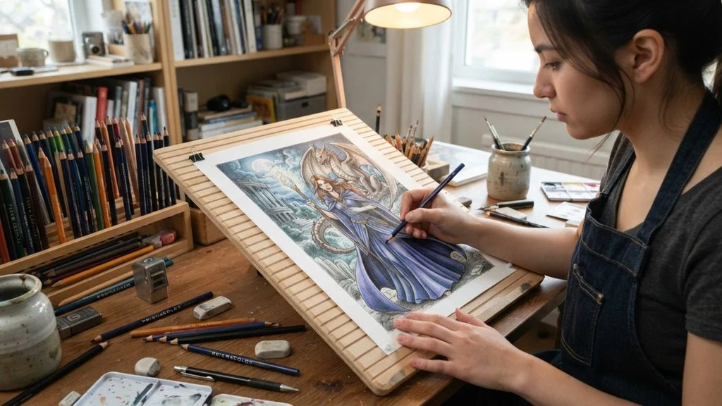 Coloring & Shading Tips