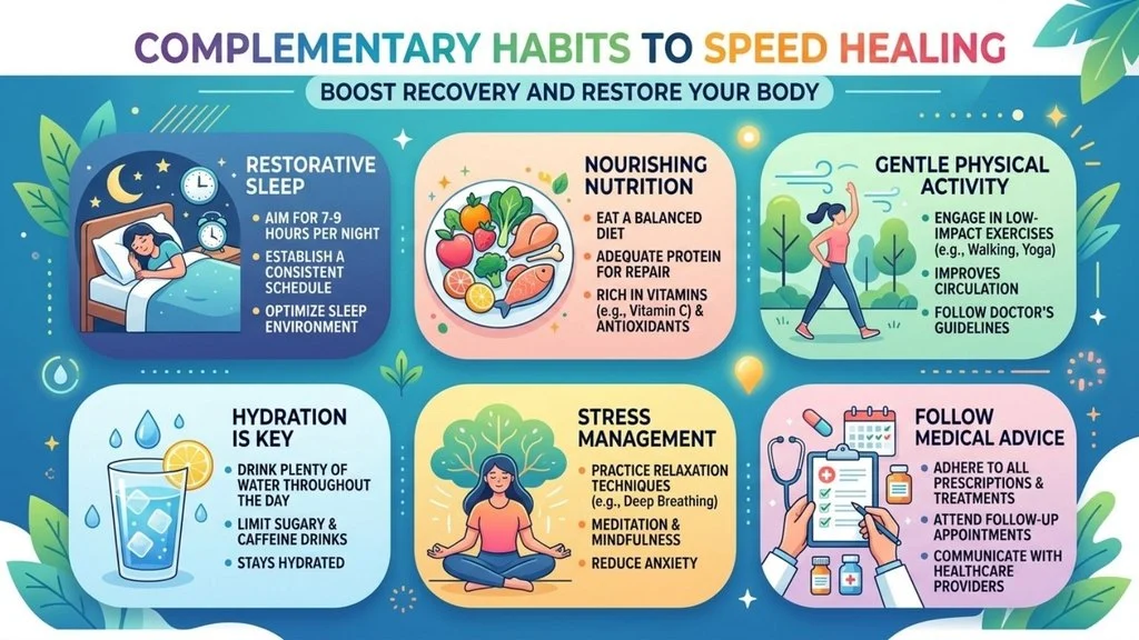 Complementary Habits to Speed Healing