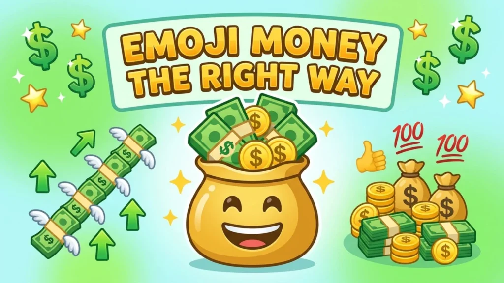 Emoji Money the Right Way