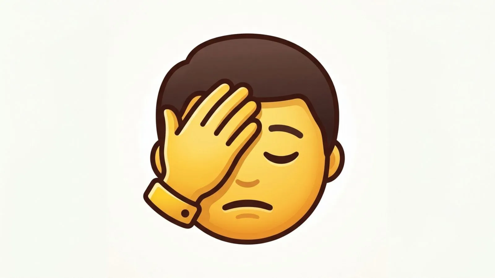 Hand on Head Emoji
