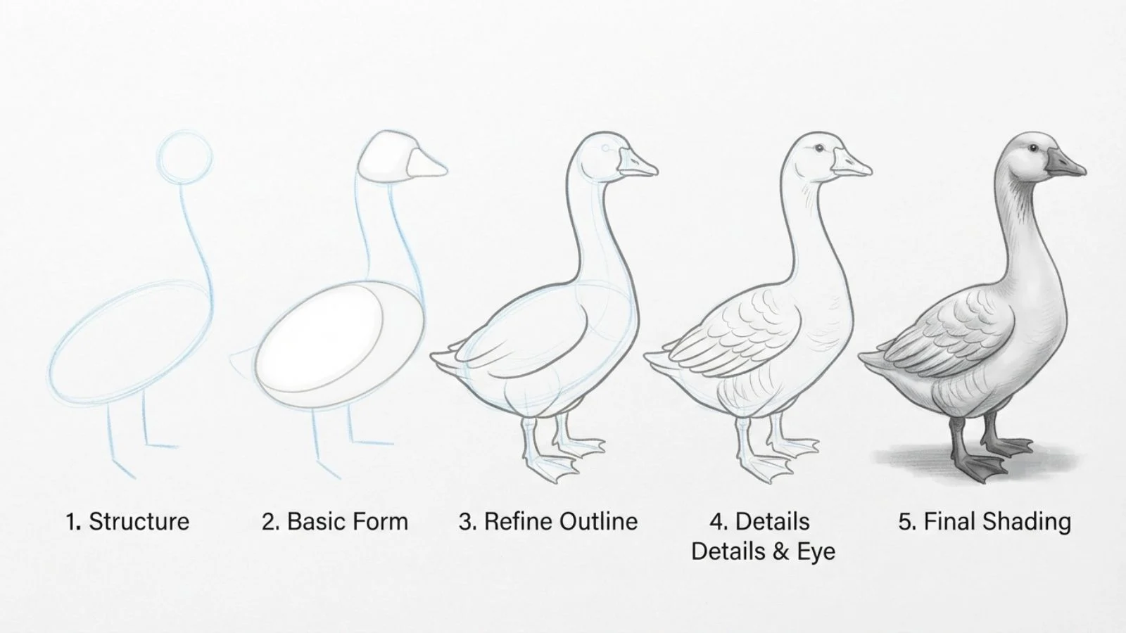 How to Draw a Goose 