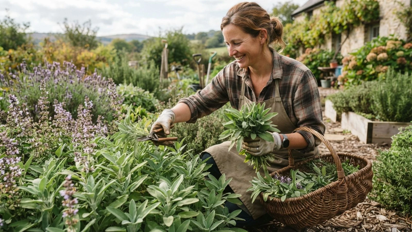 How to Harvest Sage 