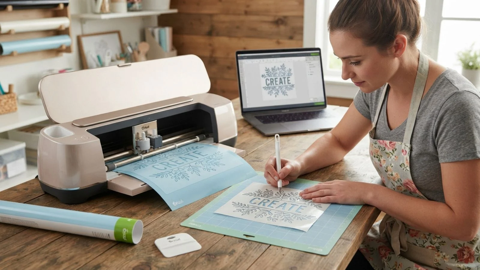 How to Make a Stencil With Cricut 