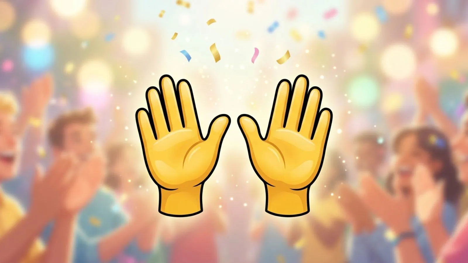 Praise Hands Emoji
