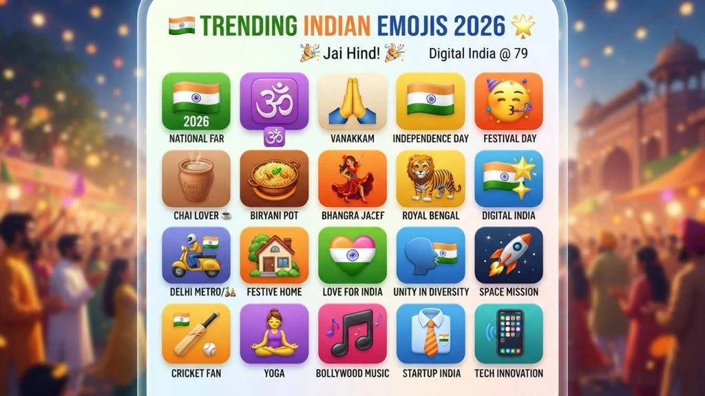 Trending Indian Emoji in 2026