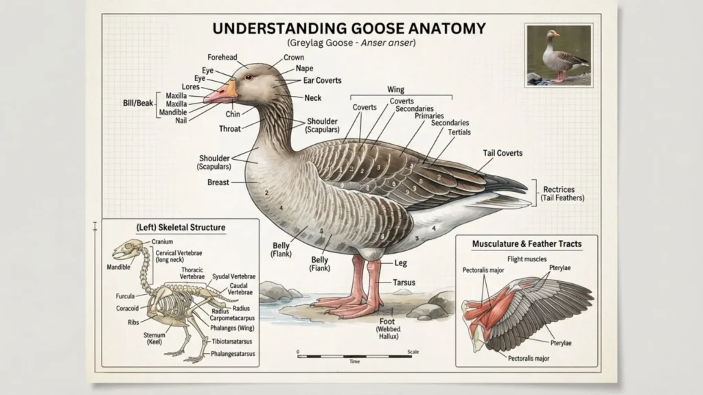 Understanding Goose Anatomy & Reference