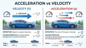 Acceleration vs Velocity