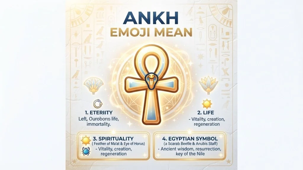 Ankh Emoji Mean