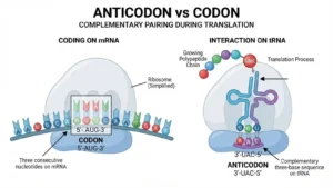 Anticodon vs Codon