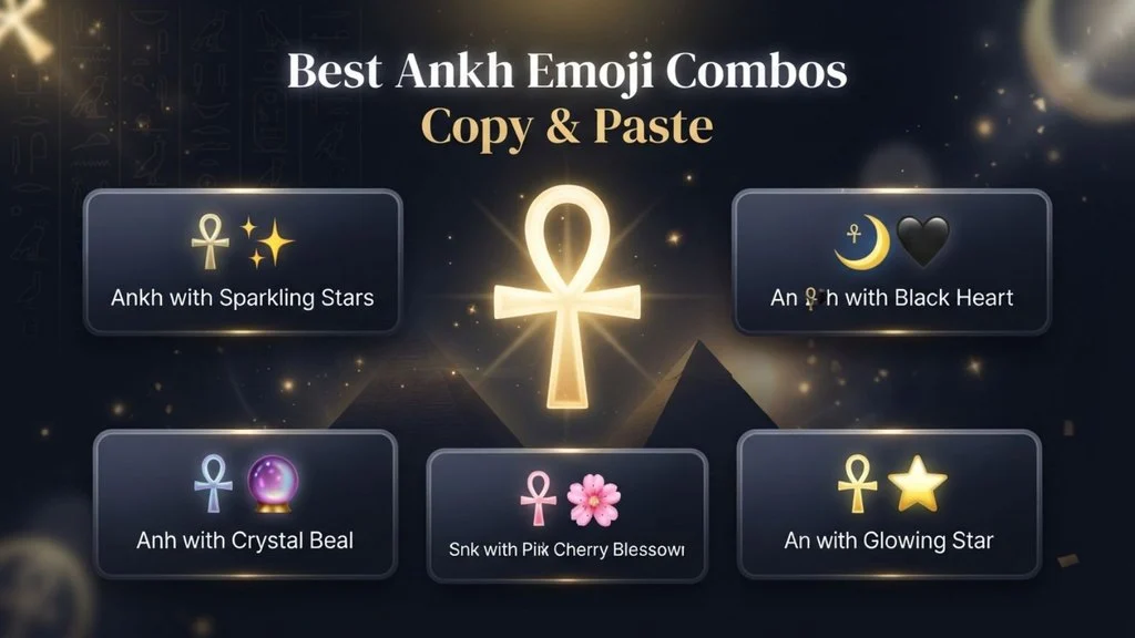 Best Ankh Emoji Combos Copy & Paste