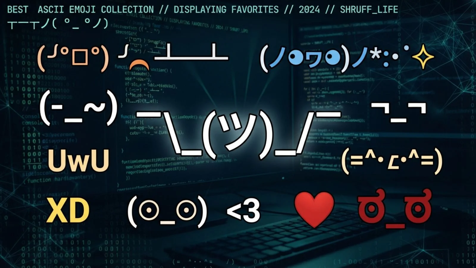Best Ascii Emoji Combos Copy & Paste