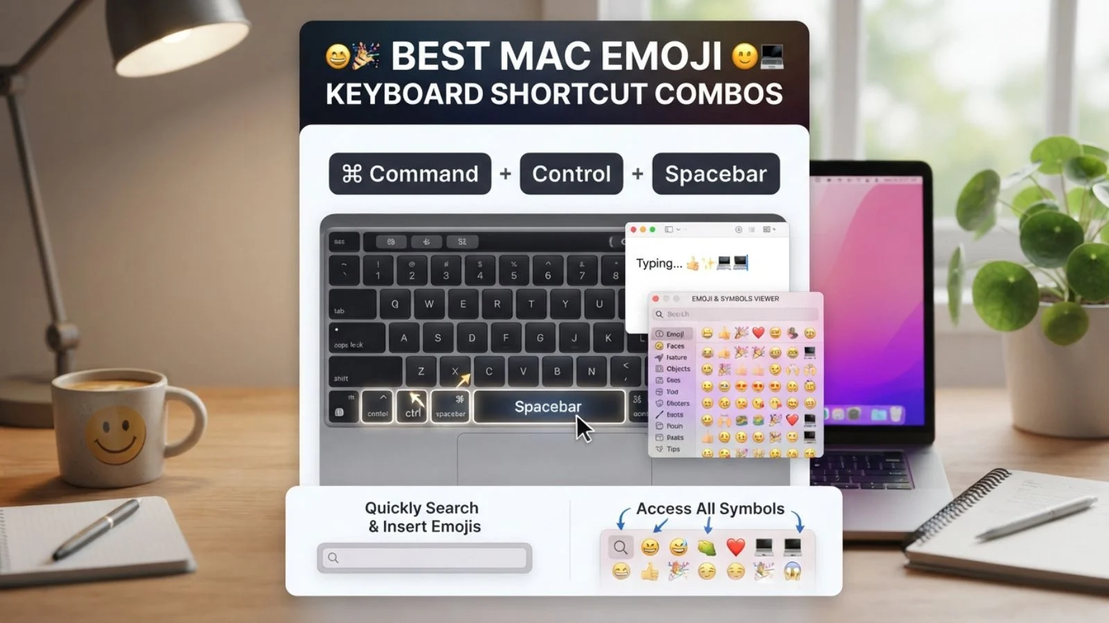 Best Mac Emoji Keyboard Shortcut Combos Copy & Paste