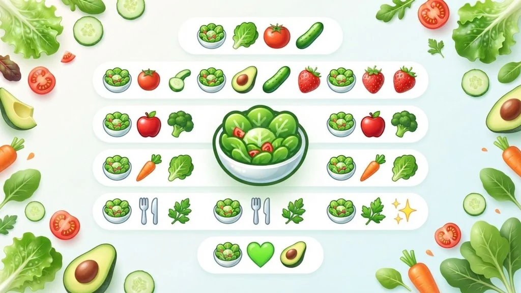 Best Salad Emoji Combos Copy & Paste