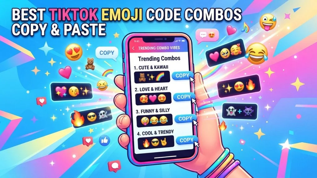 Best TikTok Emoji Code Combos Copy & Paste