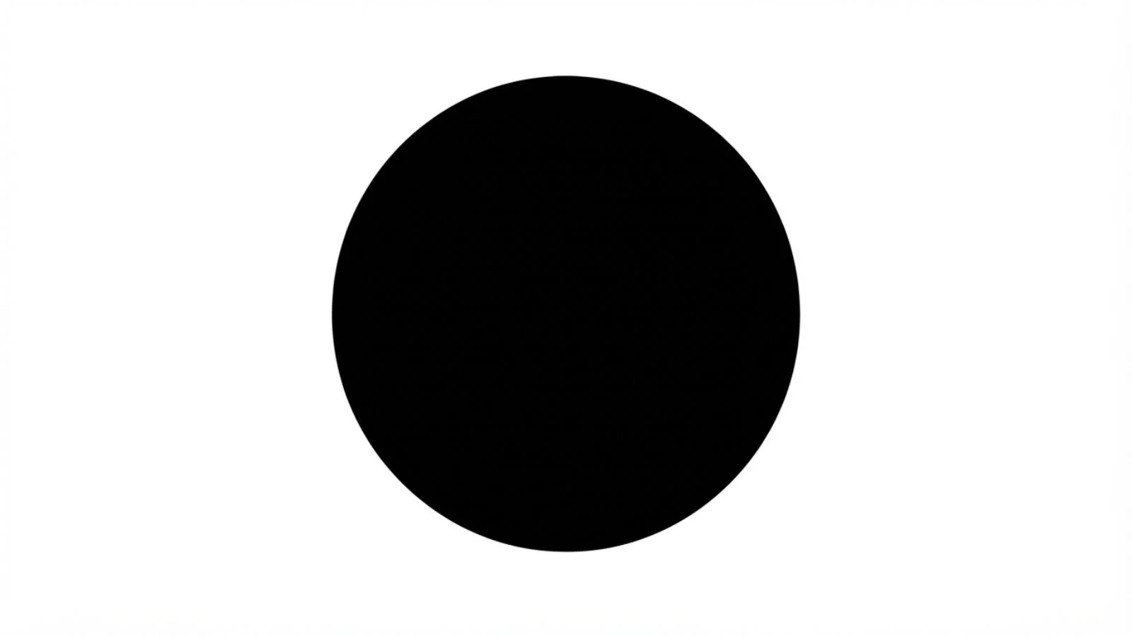 Black Circle Emoji