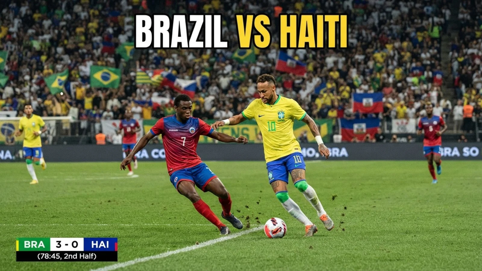 Brazil vs Haiti 