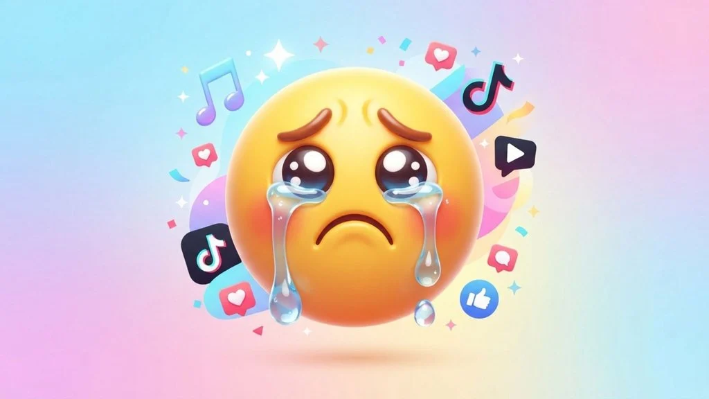 Cry Tiktok Emoji the Right Way