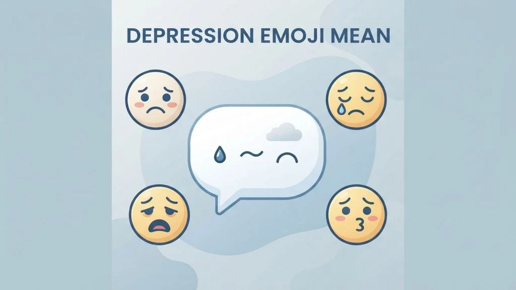 Depression Emoji Mean