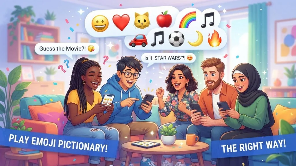 Emoji Pictionary the Right Way