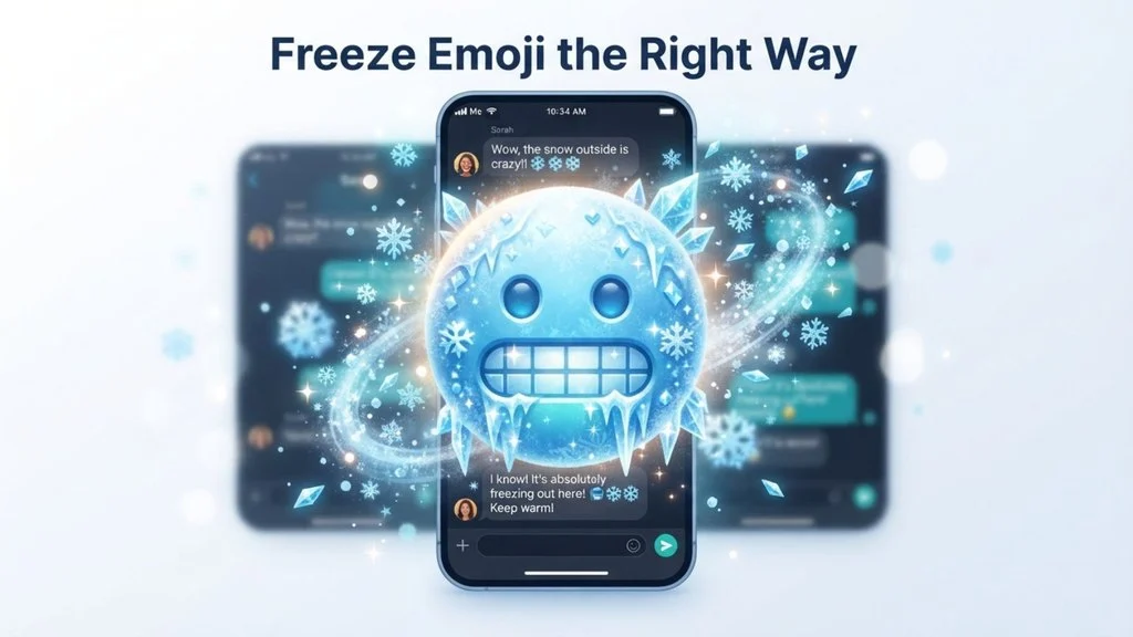 Freeze Emoji the Right Way