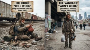 Hobo vs. Vagrant 