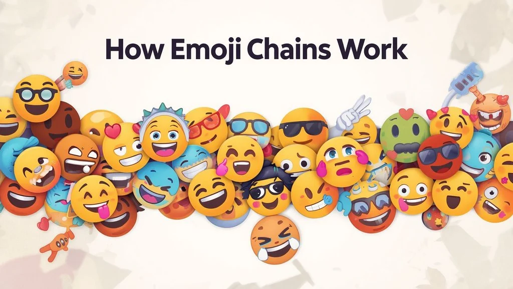 How Emoji Chains Work