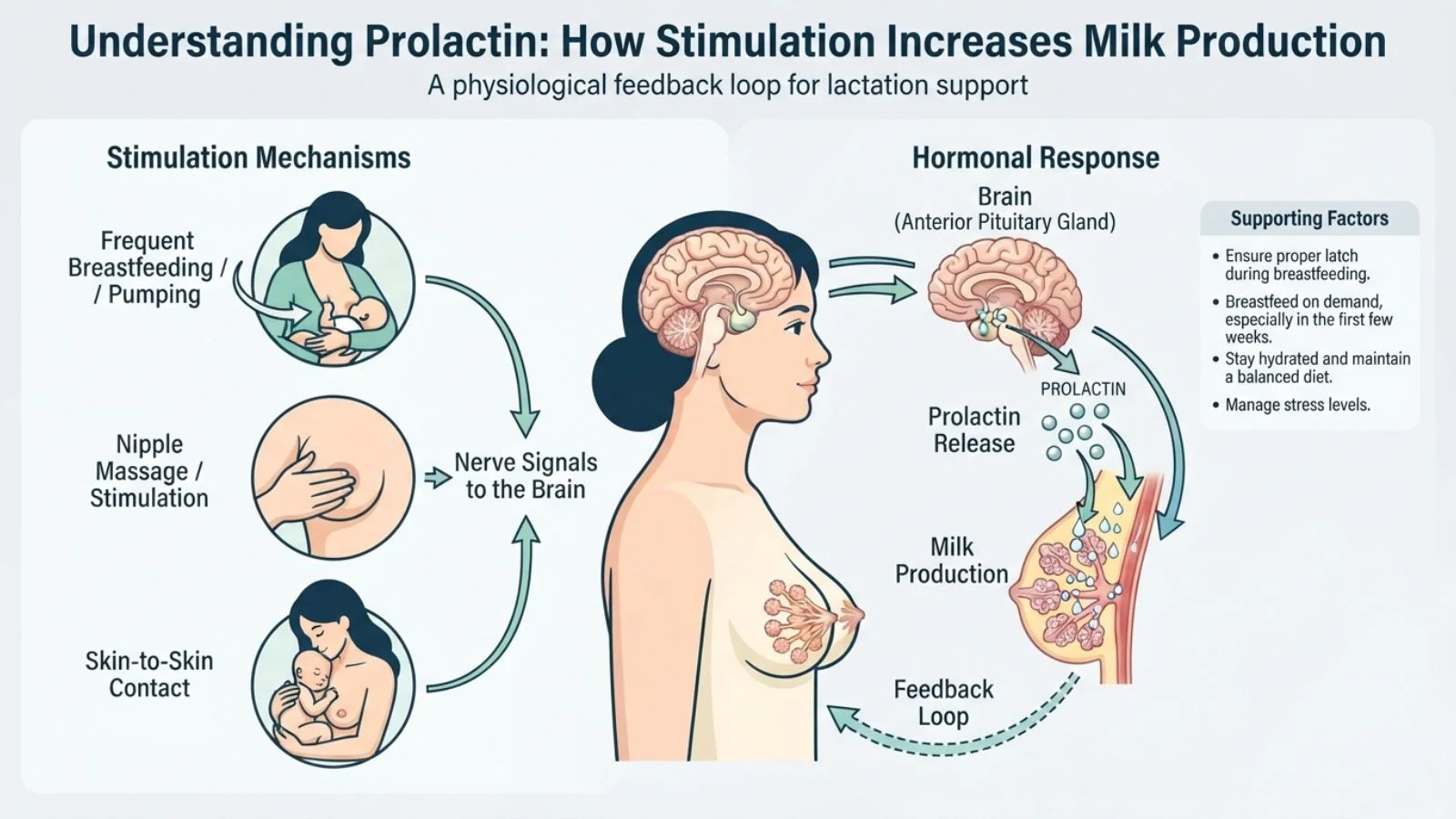 How to Increase Prolactin 
