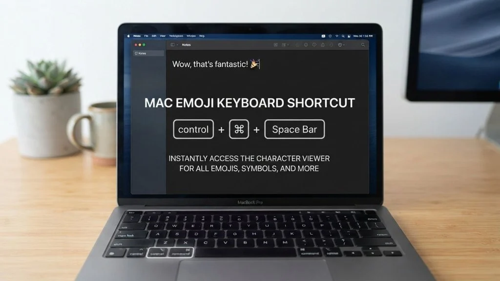 Mac Emoji Keyboard Shortcut mean