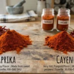 Paprika vs Cayenne