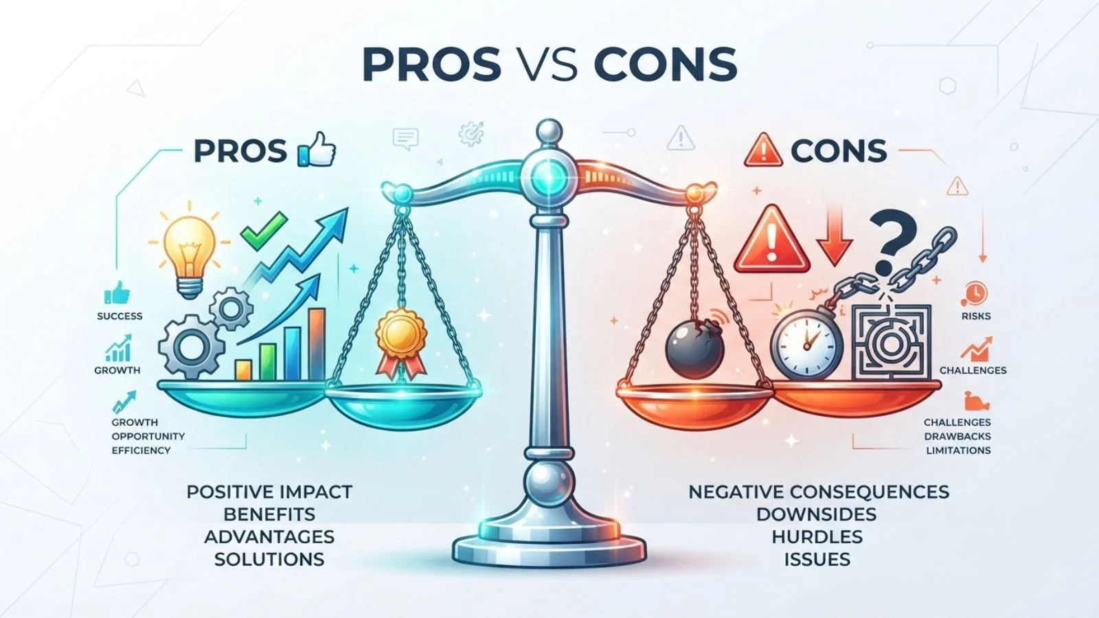 Pros vs Cons