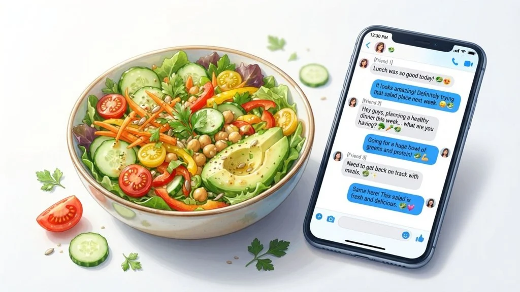 Salad Emoji the right way