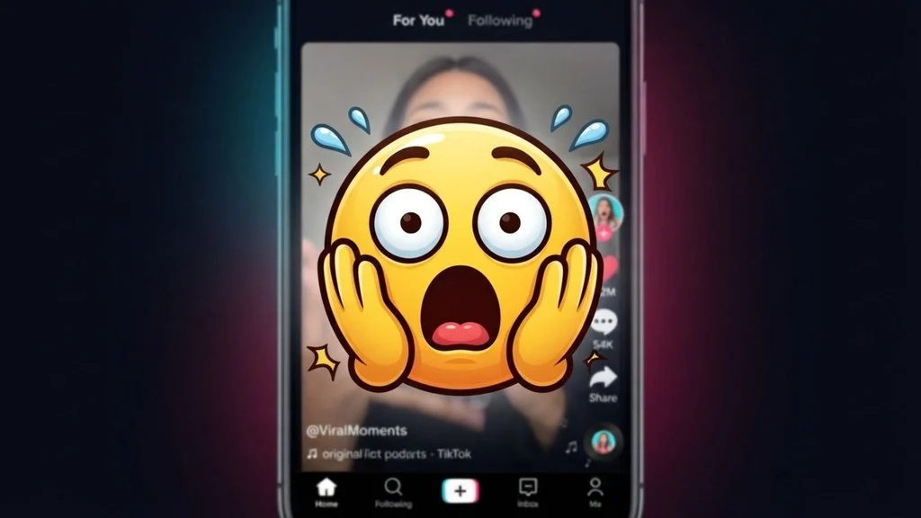 Shock Tiktok Emoji Mean