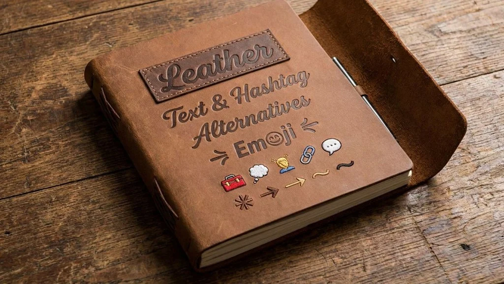 Text & Hashtag Alternatives When No Emoji