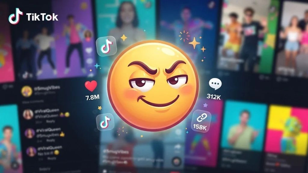TikTok Smug Emoji Mean