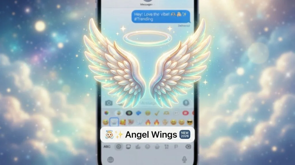 Trending Angel Wings Emoji in 2026