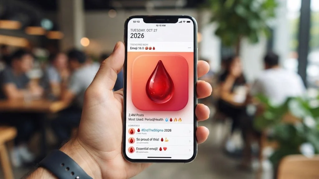 Trending Blood Drop Emoji in 2026