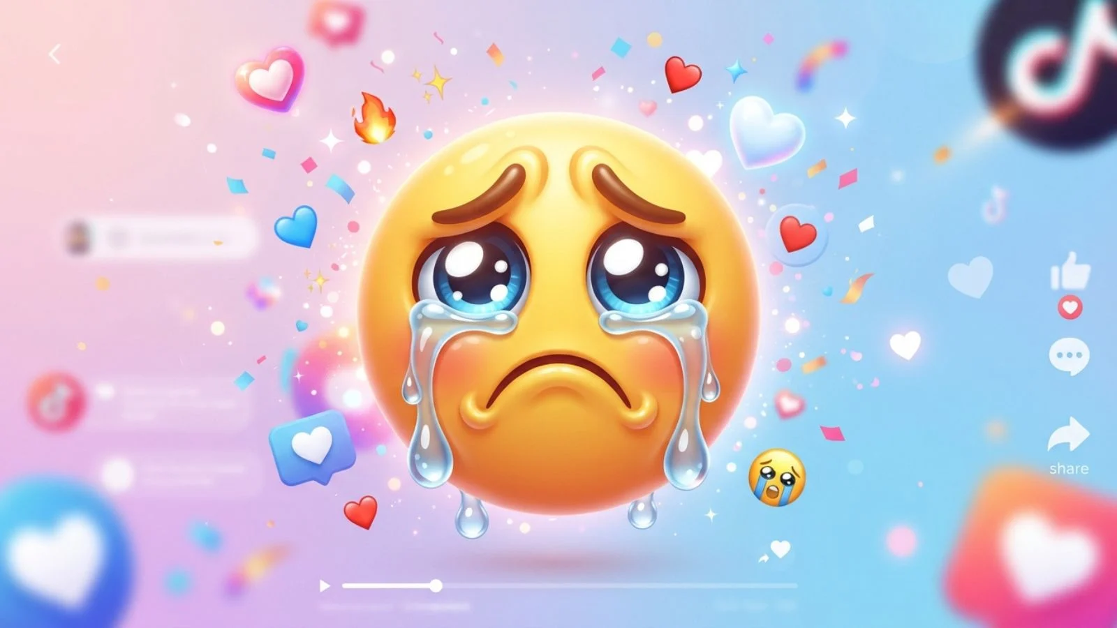 Trending Cry Tiktok Emoji in 2026