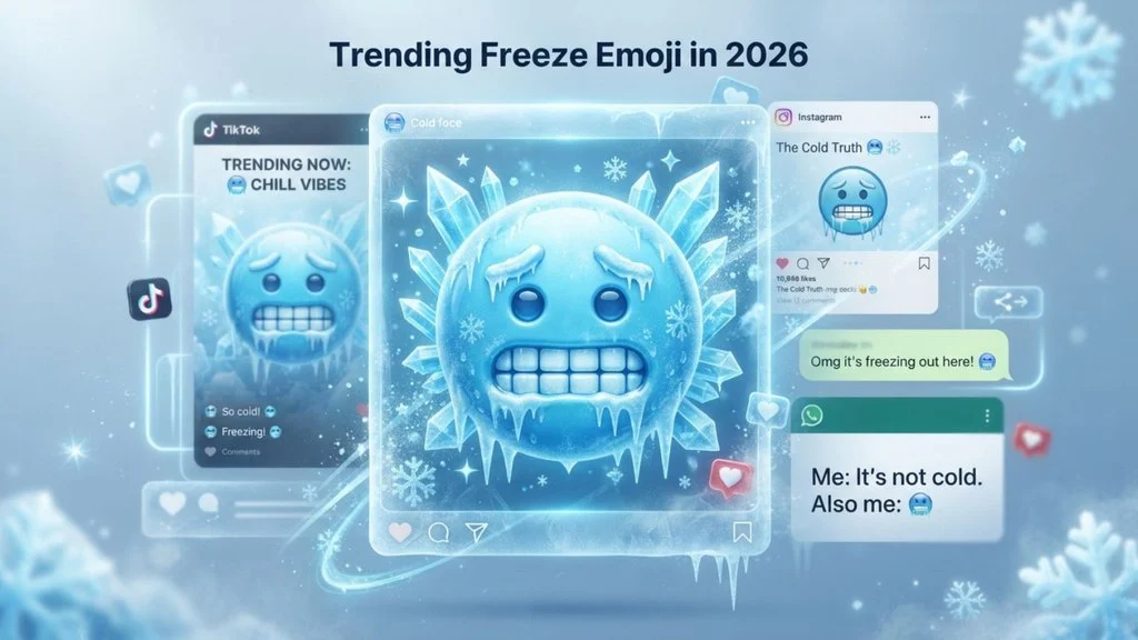 Trending Freeze Emoji in 2026