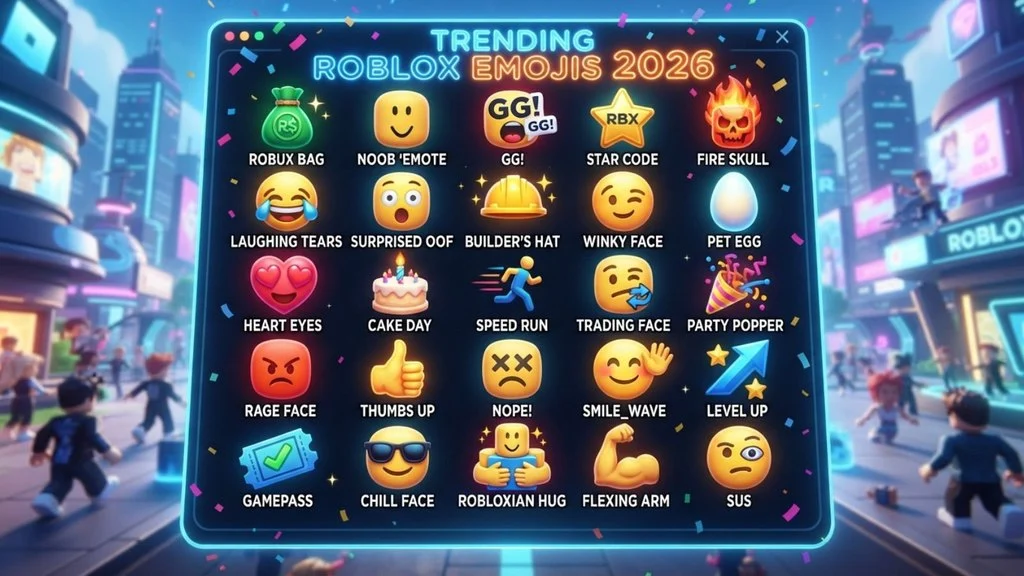 Trending Roblox Emoji in 2026