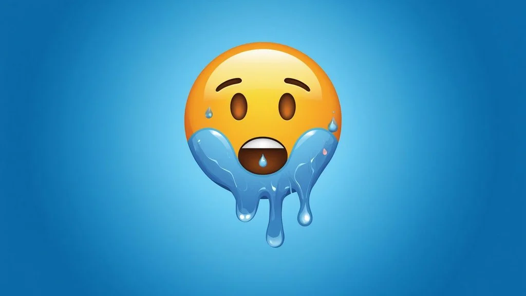 What Is the Melting Face Emoji