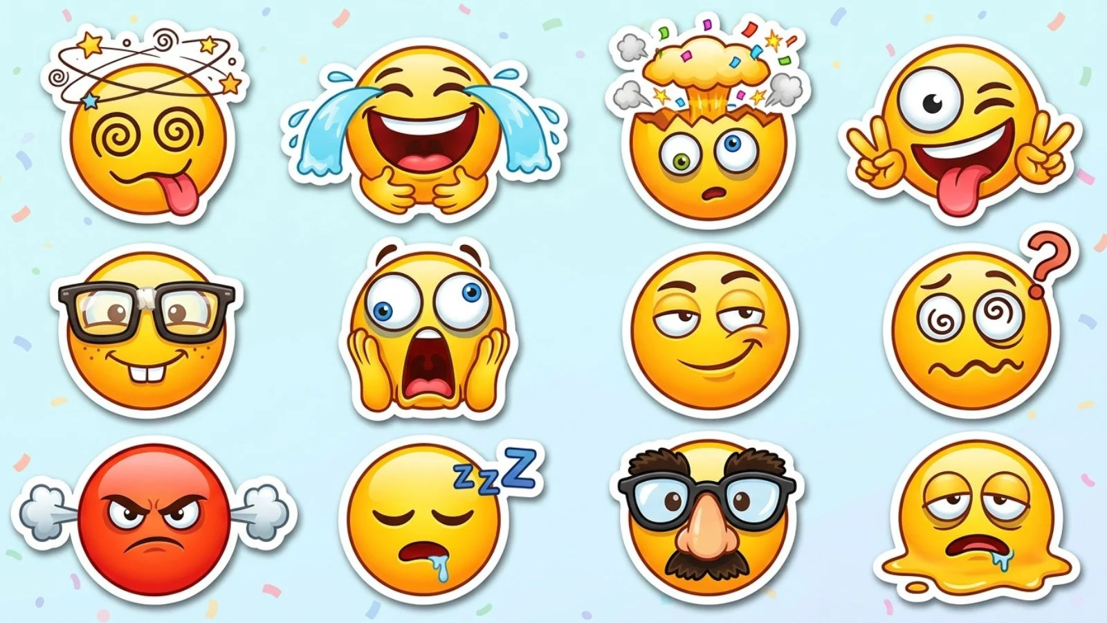 Funny Emoji Stickers