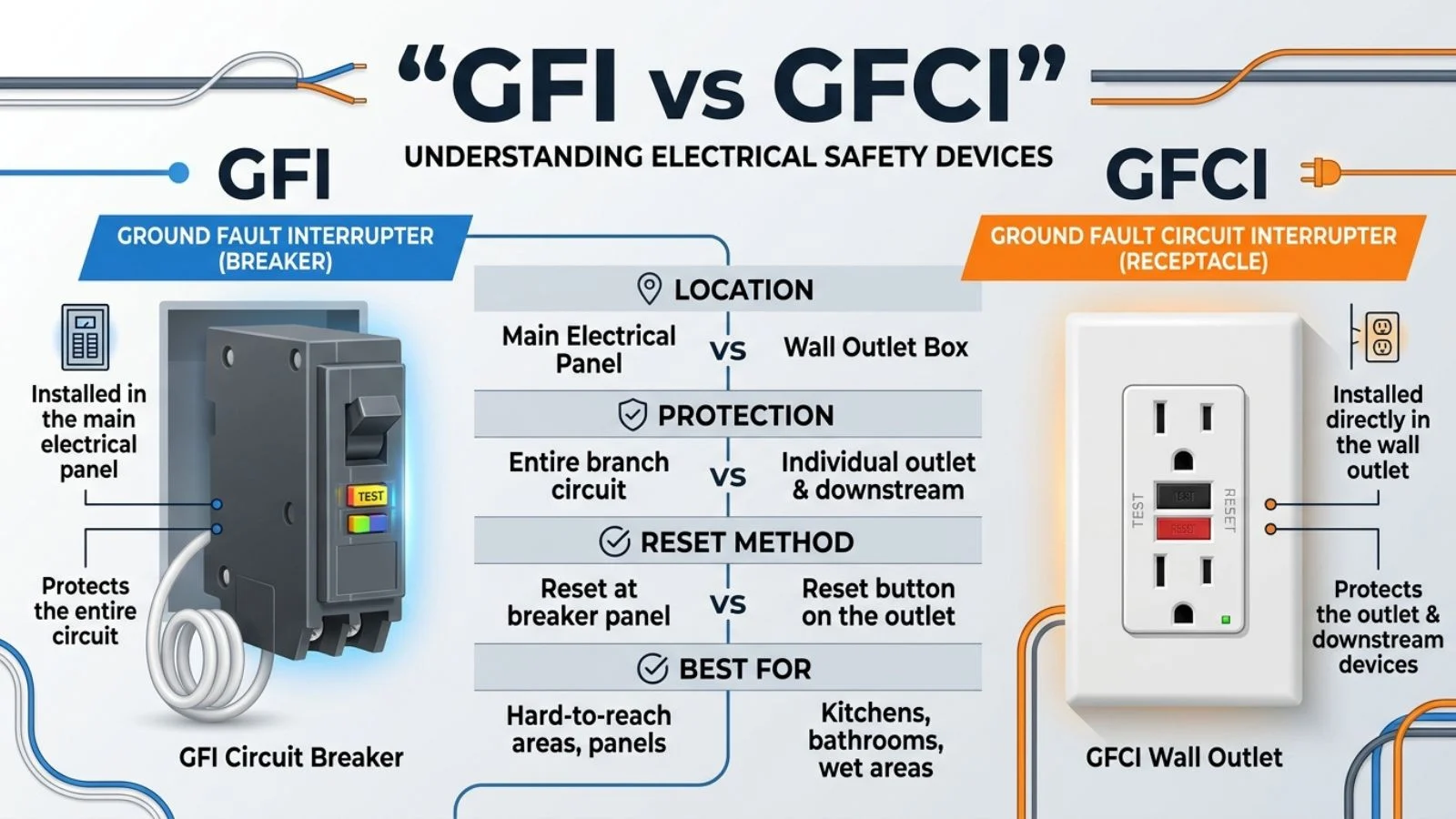 GFI vs GFCI